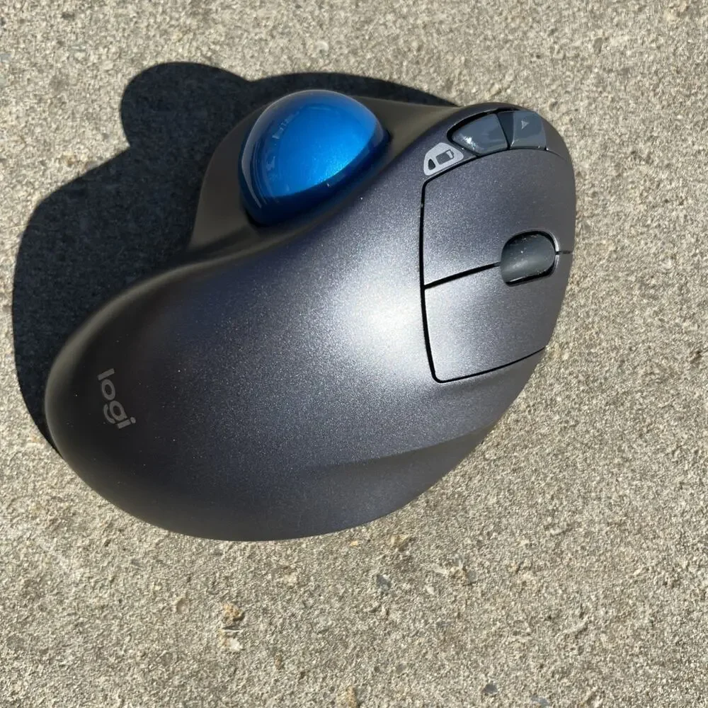 Logitech Logi M570 Wireless Trackball Mouse with USB Dongle